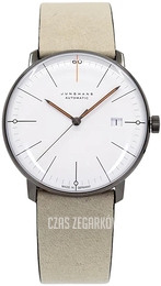 Junghans Max Bill Biały/Skóra Ø38 mm 27/4108.02