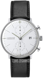 Junghans Max Bill Srebrny/Skóra Ø40 mm 27/4600.04