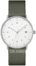 Junghans Max Bill Biały/Tkanina Ø32.7 mm 47/4051.04