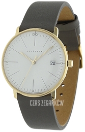 Junghans Max Bill Srebrny/Skóra Ø32.7 mm 47/7853.02