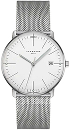 Junghans Max Bill Biały/Stal Ø38 mm 58/4821.46