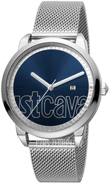 Just Cavalli Niebieski/Stal Ø42 mm JC1G079M0255
