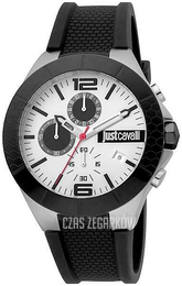 Just Cavalli Biały/Guma Ø44 mm JC1G081P0045