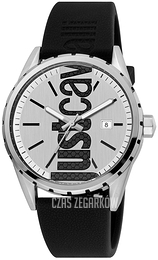 Just Cavalli Srebrny/Guma Ø42 mm JC1G082P0015