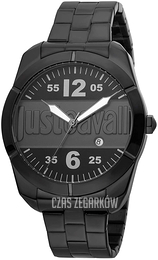 Just Cavalli Czarny/Stal Ø43 mm JC1G106M0055