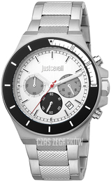Just Cavalli Srebrny/Stal Ø43 mm JC1G139M0055