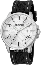 Just Cavalli Young Srebrny/Guma Ø44 mm JC1G165P0015