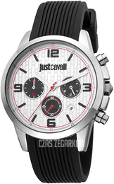 Just Cavalli Sport Srebrny/Guma Ø42 mm JC1G175P0015