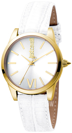 Just Cavalli Relaxed Srebrny/Skóra Ø32 mm JC1L010L0055