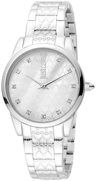 Just Cavalli Srebrny/Stal Ø32 mm JC1L010M0555