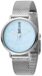 Just Cavalli CFC Niebieski/Stal Ø34 mm JC1L012M0065