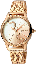 Just Cavalli Animal Wielokolorowy/Stal w kolorze różowego złota Ø34 mm JC1L029M0125