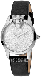 Just Cavalli Srebrny/Skóra Ø32 mm JC1L057L0215