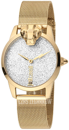 Just Cavalli Srebrny/Stal w odcieniu złota Ø32 mm JC1L057M0335
