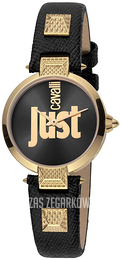 Just Cavalli Czarny/Skóra Ø28 mm JC1L076L0025