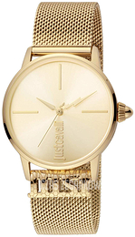 Just Cavalli Logo Żółte złoto/Stal w odcieniu złota Ø34 mm JC1L078M0025