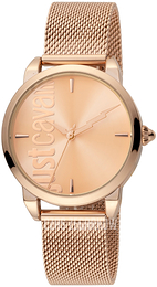 Just Cavalli Różowe złoto/Stal w kolorze różowego złota Ø32 mm JC1L079M0065