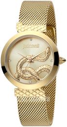Just Cavalli Szampański/Stal w odcieniu złota Ø32 mm JC1L091M0055