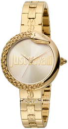 Just Cavalli Szampański/Stal w odcieniu złota Ø32 mm JC1L097M0075