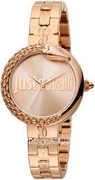 Just Cavalli Różowe złoto/Stal w kolorze różowego złota Ø32 mm JC1L097M0095