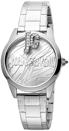 Just Cavalli Srebrny/Stal Ø32 mm JC1L099M0055