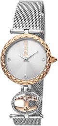 Just Cavalli Srebrny/Stal w kolorze różowego złota Ø28 mm JC1L103M0095