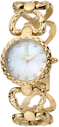 Just Cavalli Biały/Stal w odcieniu złota Ø28 mm JC1L132M0025