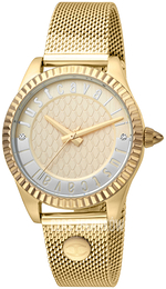 Just Cavalli Szampański/Stal w odcieniu złota Ø34 mm JC1L133M0065
