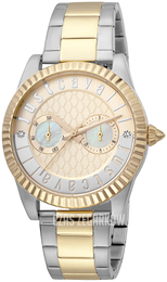 Just Cavalli Szampański/Stal w odcieniu złota Ø36 mm JC1L142M0095