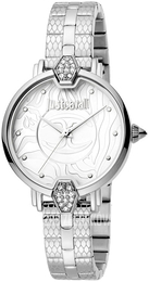 Just Cavalli Srebrny/Stal Ø32 mm JC1L143M0045