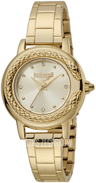 Just Cavalli Glam Chic Żółte złoto/Stal w odcieniu złota Ø32 mm JC1L151M0055