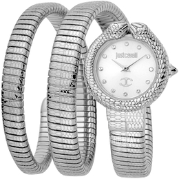 Just Cavalli Srebrny/Stal Ø28 mm JC1L162M0015