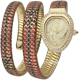Just Cavalli Glam Chic Żółte złoto/Stal w odcieniu złota JC1L163M0245