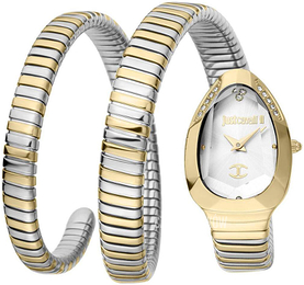 Just Cavalli Signature Srebrny/Stal w odcieniu złota JC1L209M0065