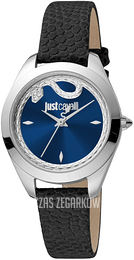 Just Cavalli Niebieski/Skóra Ø32 mm JC1L210L0215