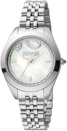Just Cavalli Finezza Biały/Stal Ø32 mm JC1L210M0245