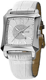 Just Cavalli Srebrny/Skóra R7251106645