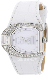 Just Cavalli Logo Biały/Skóra R7251160545