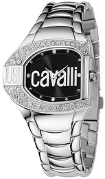 Just Cavalli Logo Czarny/Stal R7253160525