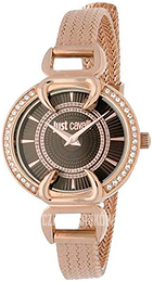 Just Cavalli Brązowy/Stal w kolorze różowego złota Ø32 mm R7253534502