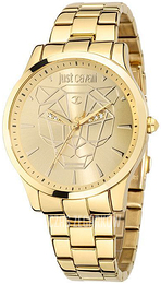 Just Cavalli Żółte złoto/Stal w odcieniu złota Ø40 mm R72535585011