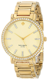 Kate Spade Gramercy Żółte złoto/Stal w odcieniu złota Ø38 mm 1YRU0358