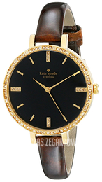 Kate Spade Metro Czarny/Skóra Ø34 mm 1YRU0592