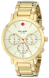 Kate Spade Gramercy Szampański/Stal w odcieniu złota Ø38 mm 1YRU0715