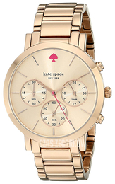 Kate Spade Gramercy Różowe złoto/Stal w kolorze różowego złota Ø38 mm 1YRU0716