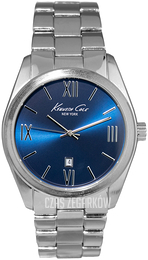 Kenneth Cole Niebieski/Stal Ø46 mm 10008281