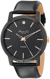 Kenneth Cole Genuine Diamond Brązowy/Skóra Ø43 mm 10014635