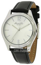 Kenneth Cole Srebrny/Skóra Ø37 mm 10021755