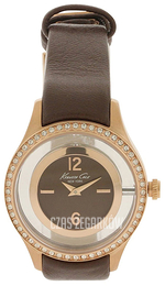 Kenneth Cole Brązowy/Skóra Ø34 mm 10026950