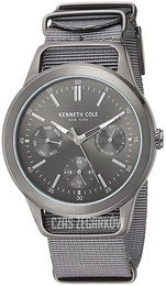 Kenneth Cole New York Szary/Tkanina Ø44 mm 10027885